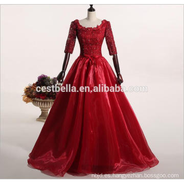 Vestido formal rojo moldeado elegante del vestido del baile de fin de curso del vestido de noche del vestido de bola del baile de fin de curso del vestido